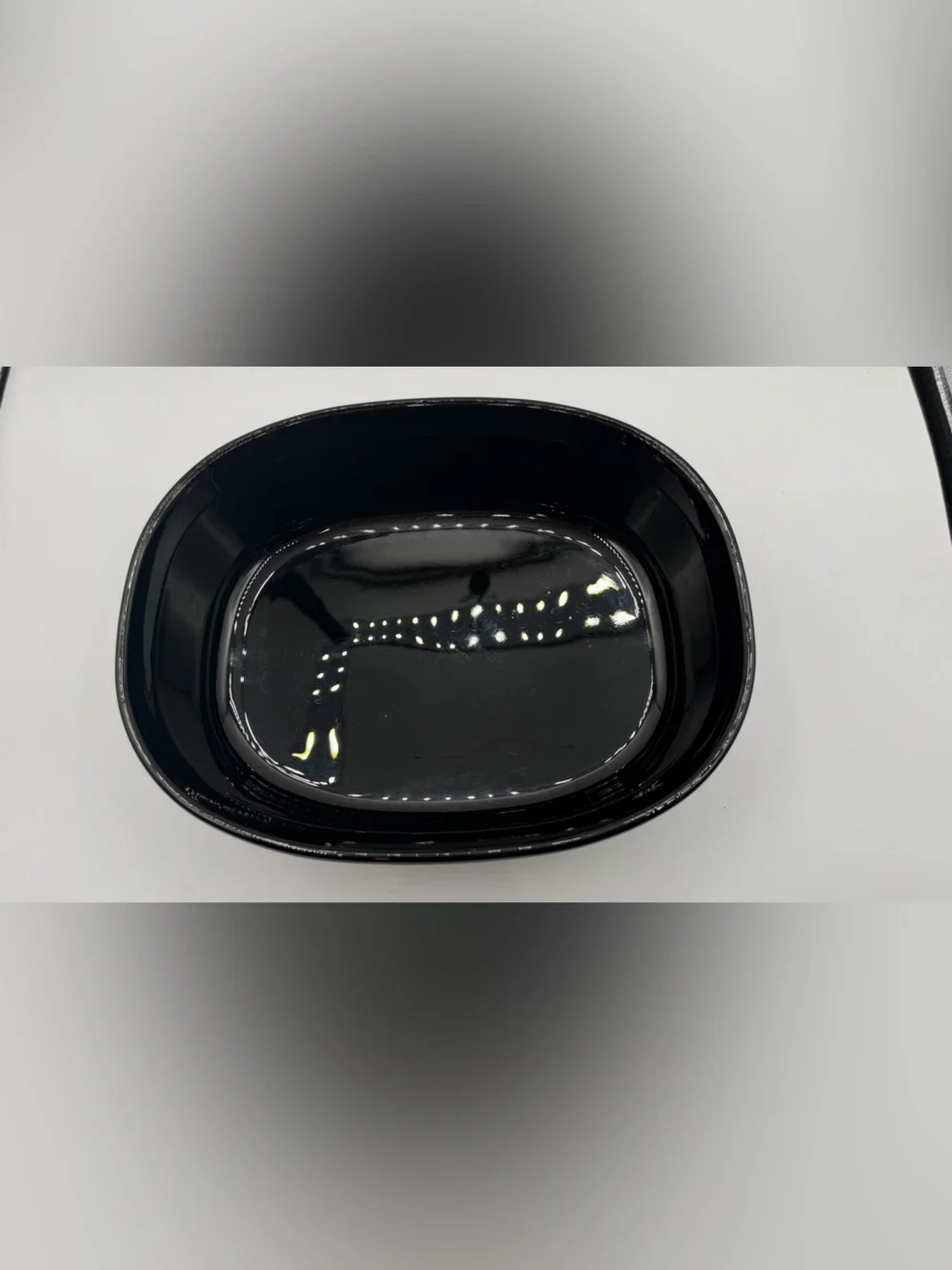 Corningware Casserole Dish with Lid Oval French Black Pyrex 2.5qt 2.8L Bakeware